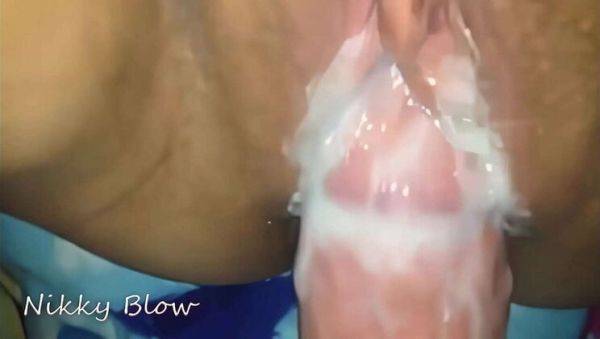 Closeup POV Creampie Compilation Vol. 26 - Strange Angel666 & Nikky Blow Fuck Bareback - xxxfiles.com on freevids.org