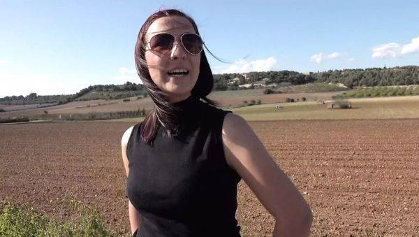 Hot Brunette MILF Ashley Dark Sucks Big Cock in Outdoor Amateur Sex - Part 2 - xxxfiles.com - Germany on freevids.org