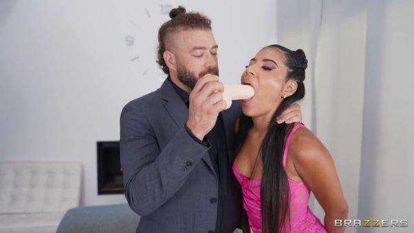 Training Her Throat For Him - Andrea Retali - videomanysex.com on freevids.org