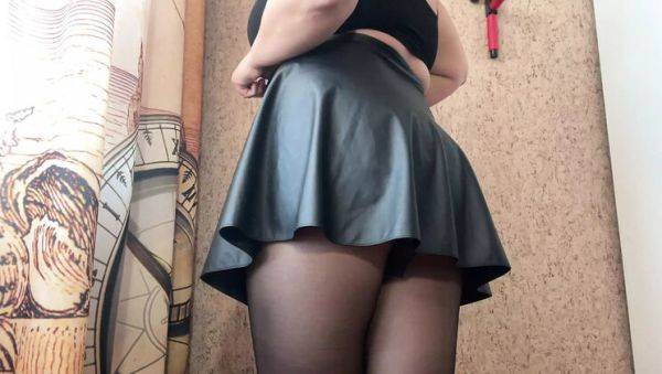 Lux Eva Rips Black Tights on Her Hot Ass - Big Booty Desi Babe in HD - porntry.com - India on freevids.org