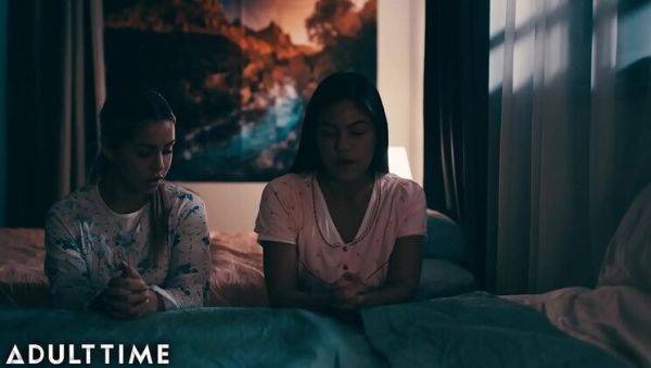 Hot Lesbian Mormons Alina Lopez & Kendra Spade Can't Resist Eating Each Other's Pussy - xxxfiles.com on freevids.org