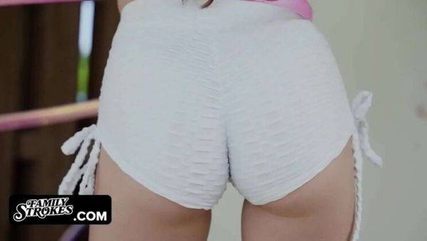 Selena Love's Horny Stepbro Fucks Her Tight Pussy Doggystyle - xxxfiles.com on freevids.org