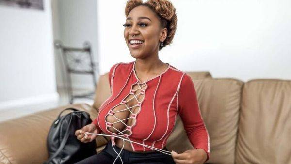 Busty Kenyan Teen Missy Mae Nails Casting Couch Audition with Hot Interracial Fuck - xxxfiles.com - Kenya on freevids.org