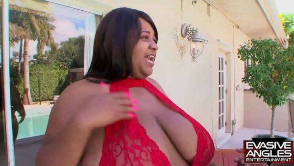 Rock The Icon and Pink Kandi: Outdoor Titty Fuck, Blowjob, and Big Black Cock Action - veryfreeporn.com on freevids.org