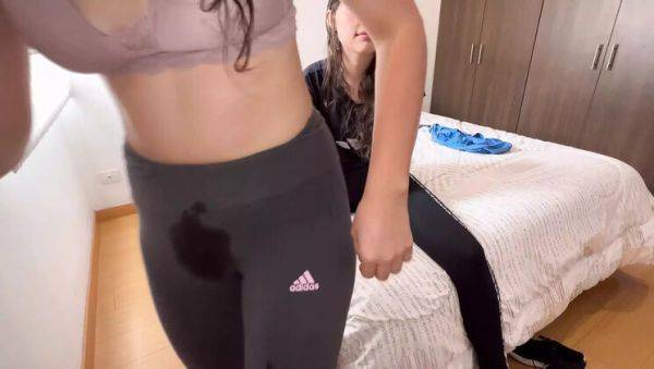 My Hot Gym Teacher Makes Me Cum Hard - Latina Lesbian Amateur HD - porntry.com on freevids.org