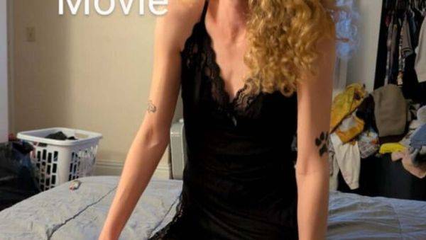 Hot Blonde MILF Gets Creampied in Black Lingerie - Part 3 - porntry.com - Usa on freevids.org