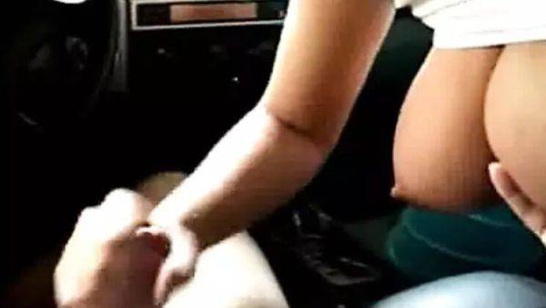 Big Natural Tits Handjob in Car with Brandy Taylor - xxxfiles.com on freevids.org