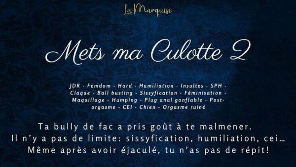 French Femdom Bully Forces Sissy to Wear Panties & Films Humiliation - HD Anal & CEI - porntry.com - France on freevids.org