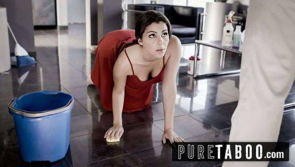 Sexy Italian Maid Valentina Nappi Dominates Rich Boss in Steamy Affair - porntry.com - Italy on freevids.org