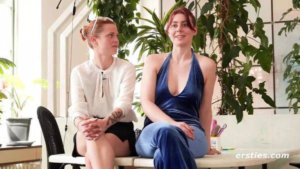 Lesbian Office Bondage: Lindsey Cruz Dominates with Rope and Big Tits - veryfreeporn.com - Germany on freevids.org