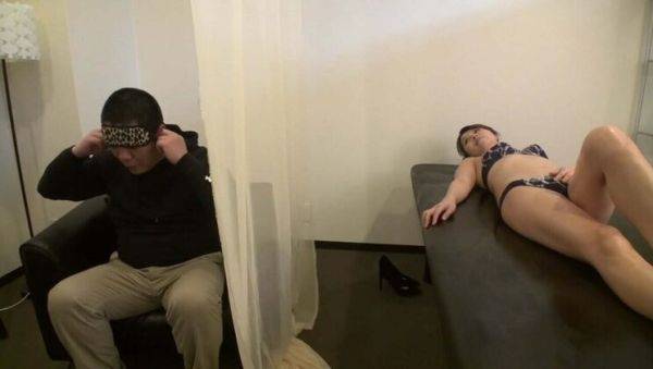 Horny Japanese Wife Gets Oiled Massage While Hubby Watches - Tsubaki Katou - porntry.com - Japan on freevids.org