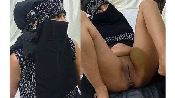 Desi Muslim Sister-in-Law in Hijab Gets Wet and Wild with Hot Kissing and Tight Pussy Action - porntry.com - India - Indonesia on freevids.org
