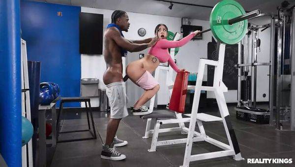 Horny Gym Girl Gets Wild with Big Cock - Reality Kings - porntry.com on freevids.org