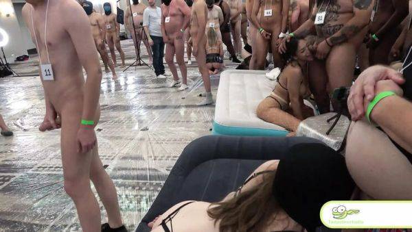 Rebel Rhyder Takes Massive Cocks in Wild Gangbang Orgy with Lana Analise and Wisconsin Tiff - veryfreeporn.com on freevids.org