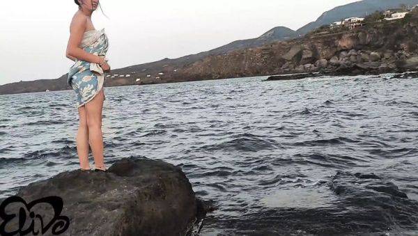 ElivaLove Outdoor Fuck: Fish Food Fantasy in HD - xxxfiles.com - Italy on freevids.org