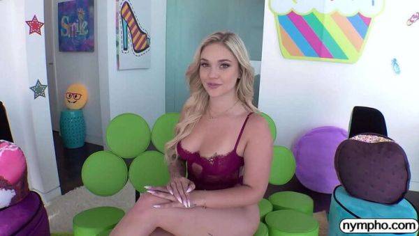 Kali Roses Nympho Blonde Takes Big Cock in Hardcore Pussy Pounding - porntry.com on freevids.org