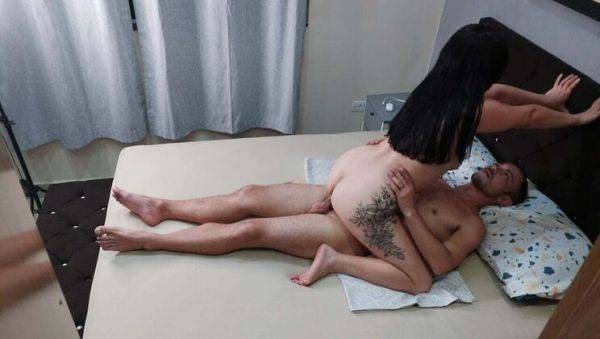 Caught My Wife Cheating: Horny Latina Wife Takes It in the Ass in Our Bed - xxxfiles.com on freevids.org