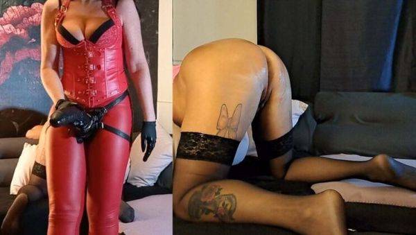Mistress Luciana Dominates with Strapon Anal in Extreme BDSM Scene - porntry.com - Germany on freevids.org