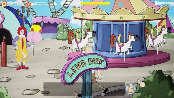 Fuckerman Lewd Park: Hardcore Fucking Clowns with Big Ass Anal and Creampie - xxxfiles.com - India on freevids.org