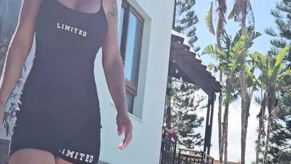 Blonde MILF Candy Samira Gets Fucked Hard by Pool in HD POV - veryfreeporn.com on freevids.org