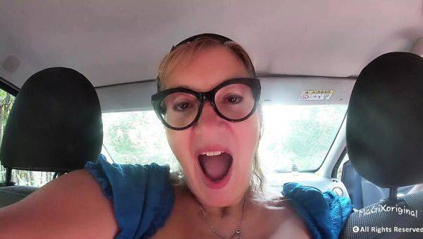 Blonde MILF Blondie2307 Gets Anal Fuck in Car with Big Cock Cumshot - veryfreeporn.com - Italy on freevids.org