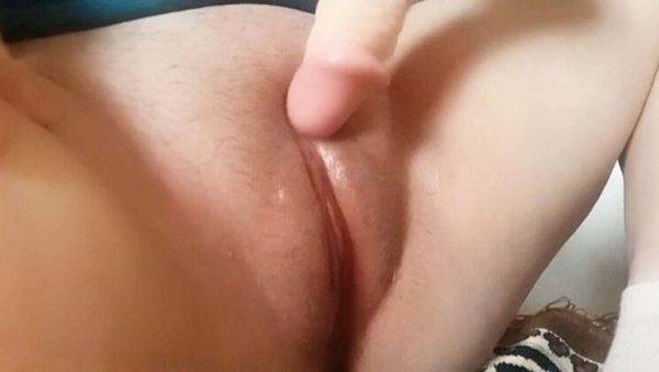 Hot Indian MILF Masturbates with Huge Dildo for Intense Orgasm - porntry.com - India on freevids.org