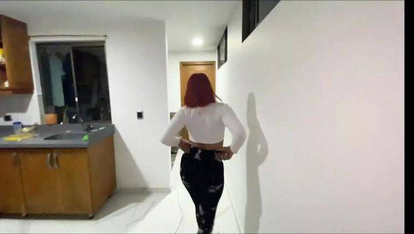 Horny Latina Neighbor in Tight Leggings Invites Me Home for Rough Sex - porntry.com - Colombia on freevids.org