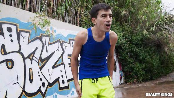 Outdoor Anal Bike Ride with Jordi El Niño Polla and Angie Lynx - Big Tits, Blowjob, and Cumshot - xxxfiles.com on freevids.org