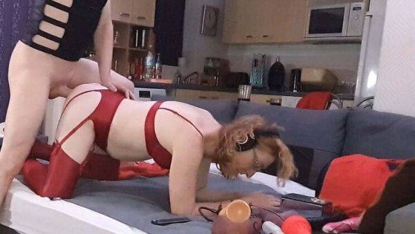 Mature British Wife Lisa Essex Pegs Husband with Huge Black Dildo - Bareback Anal & Strapon Domination - xxxfiles.com - Britain on freevids.org