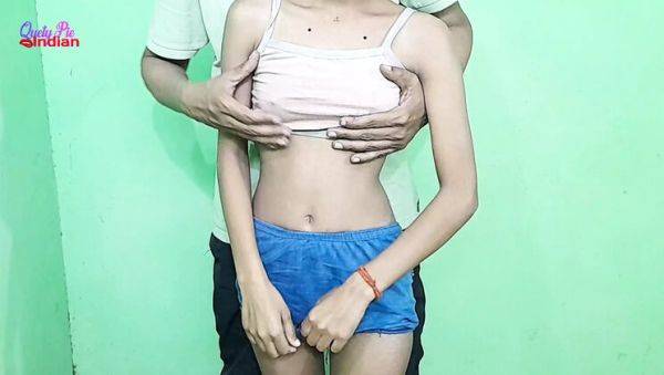 18-Year-Old Desi Virgin Teen Girl First Time Hardcore Anal Fingering with Sir in School College - xxxfiles.com on freevids.org