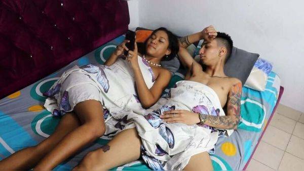 Long Haired Brunette Stepsister Shares Room and Gives Me Intense Orgasms - Homemade POV - porntry.com - India - Colombia on freevids.org