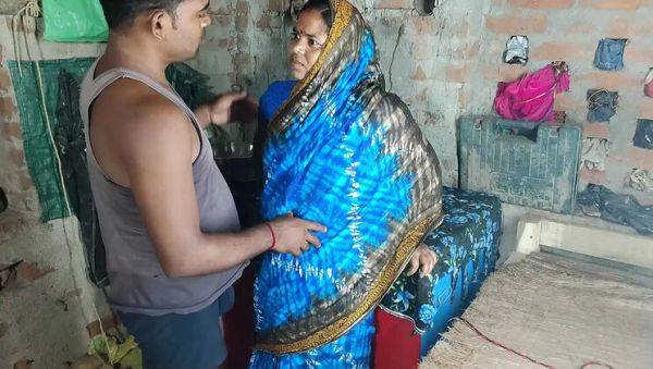 Young Indian MILF Stripped and Fucked Hard by Son-in-Law in Homemade Sex - porntry.com - India on freevids.org