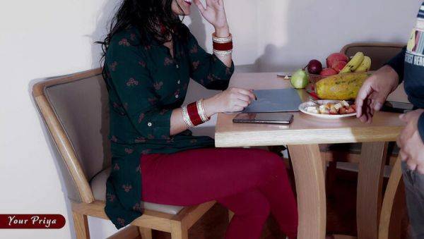 Hot Indian Bhabhi Priya seduces young Devar with flirting and creampie sex - xxxfiles.com - India on freevids.org