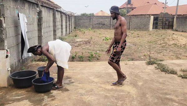 Naughty Wife Gets Fucked Doggystyle By Neighbor's BBC - Almost Caught Cheating! - porntry.com - India - Nigeria on freevids.org