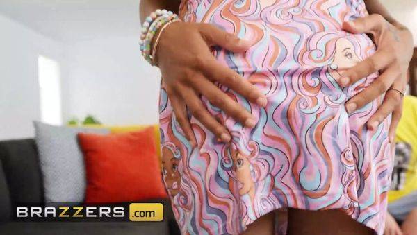 Wild Threesome with Stepsister Scarlit Scandal and GF Allie Addison - Big Cock Action - xxxfiles.com on freevids.org