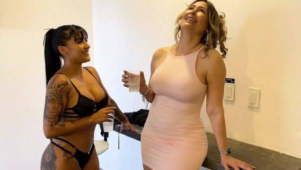 Monique Fuentes and Mariana Martix in First Lesbian Sex - Big Tits MILF and Latina Passion - porntry.com - Colombia on freevids.org