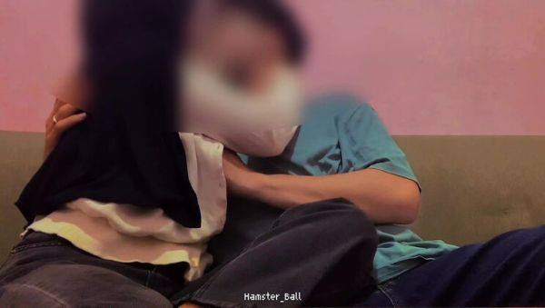 Horny Hijab Teen with Big Cock - Homemade Handjob and Cumshot - xxxfiles.com - India - Indonesia on freevids.org