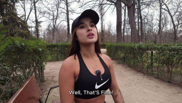 Amateur Colombian Teen Abella Olsen Fucks Raw After Coffee Offer - Big Ass Doggy Style - xxxfiles.com - Colombia on freevids.org