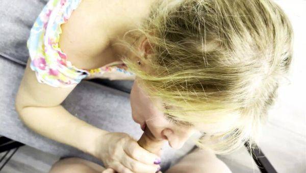 Horny Mature Diana Gives Intense Blowjob After Catching Me Jerking Off - Cum in Mouth & Facial - porntry.com on freevids.org