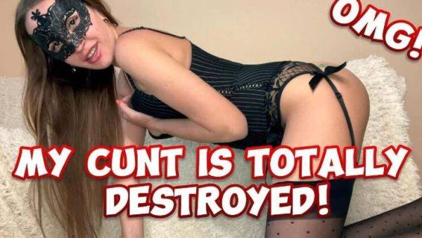 Luna Woxy Squirts Hard from Fisting and Deep Cock Action - Hairy MILF Pussy Gape - porntry.com on freevids.org