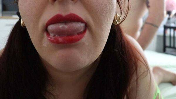 Curvy BBW Gets Pounded Doggy Style and Takes a Huge Cum Load in Her Mouth - xxxfiles.com - Romania on freevids.org