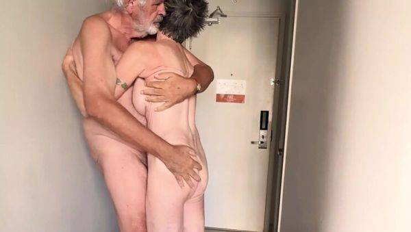 European Gentleman at the Door - HD Couple Chat with Gilf - xxxfiles.com on freevids.org