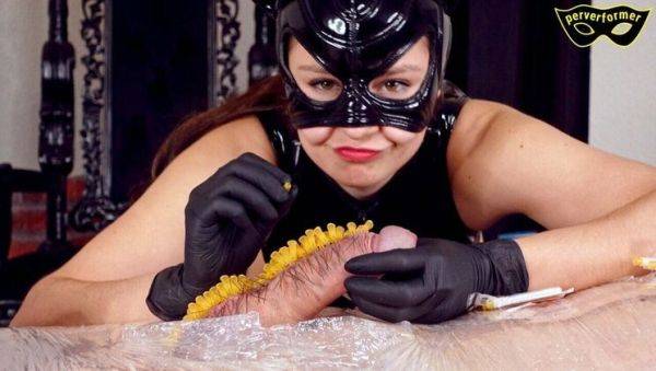 Extreme Needle Play on Slave Cock - Femdom CBT Torture - xxxfiles.com - Germany - Switzerland on freevids.org