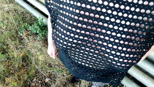 Outdoor Public BDSM: Big Tits Slapped Hard in Cornfield - veryfreeporn.com - Germany on freevids.org