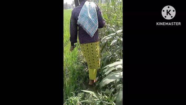 Hot Indian Telugu Couple Fucking in Outdoor Scene with Blonde Maid - porntry.com - India on freevids.org