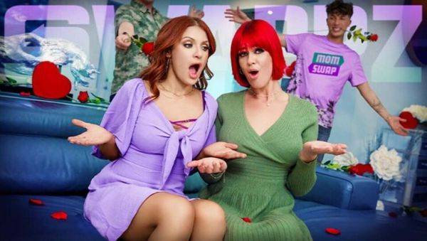 StepMom Seduction: Redhead MILF Elise London Fucked Hard by Stepson in Valentine's Day Orgy - xxxfiles.com on freevids.org