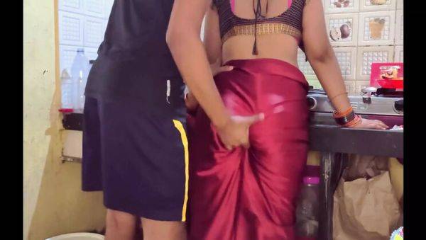 Indian Step Aunt Caught by Boyfriend in Kitchen, Hardcore Sex with Husband on Call - veryfreeporn.com - India on freevids.org