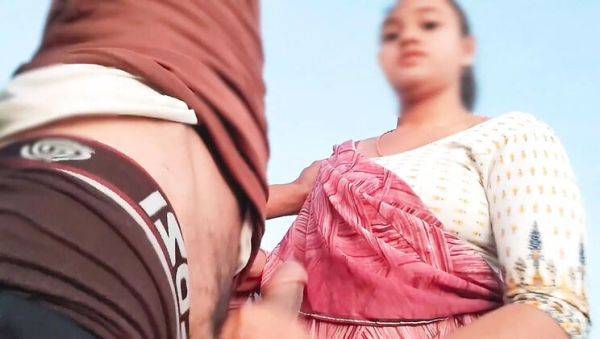 Desi Village Bhabhi Fucked Hard by Devar in Jungle, Tight Pussy Hindi Audio Outdoor Sex - porntry.com - India on freevids.org