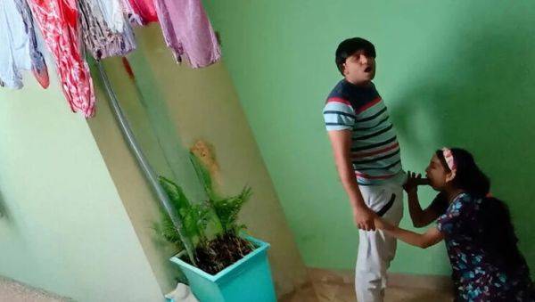 Desi Indian Stepsister Fucked Hard While Hanging Clothes - Big Tits & Tight Pussy - xxxfiles.com - India on freevids.org