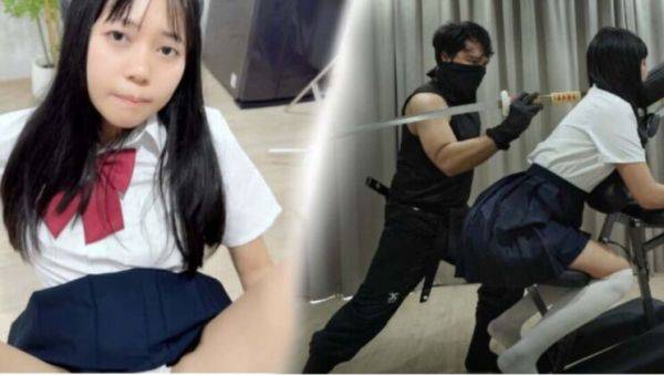 Hot Asian Teen Mya Mya Gets Rough Ninja Massage - Homemade JAV Uncensored - xxxfiles.com - Japan on freevids.org